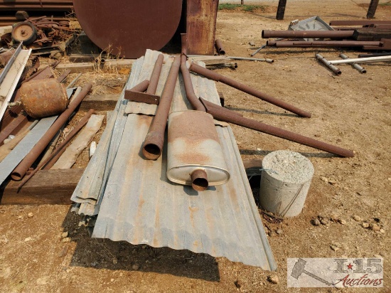 Corrugated Metal ONLY, Pipe NOT Included