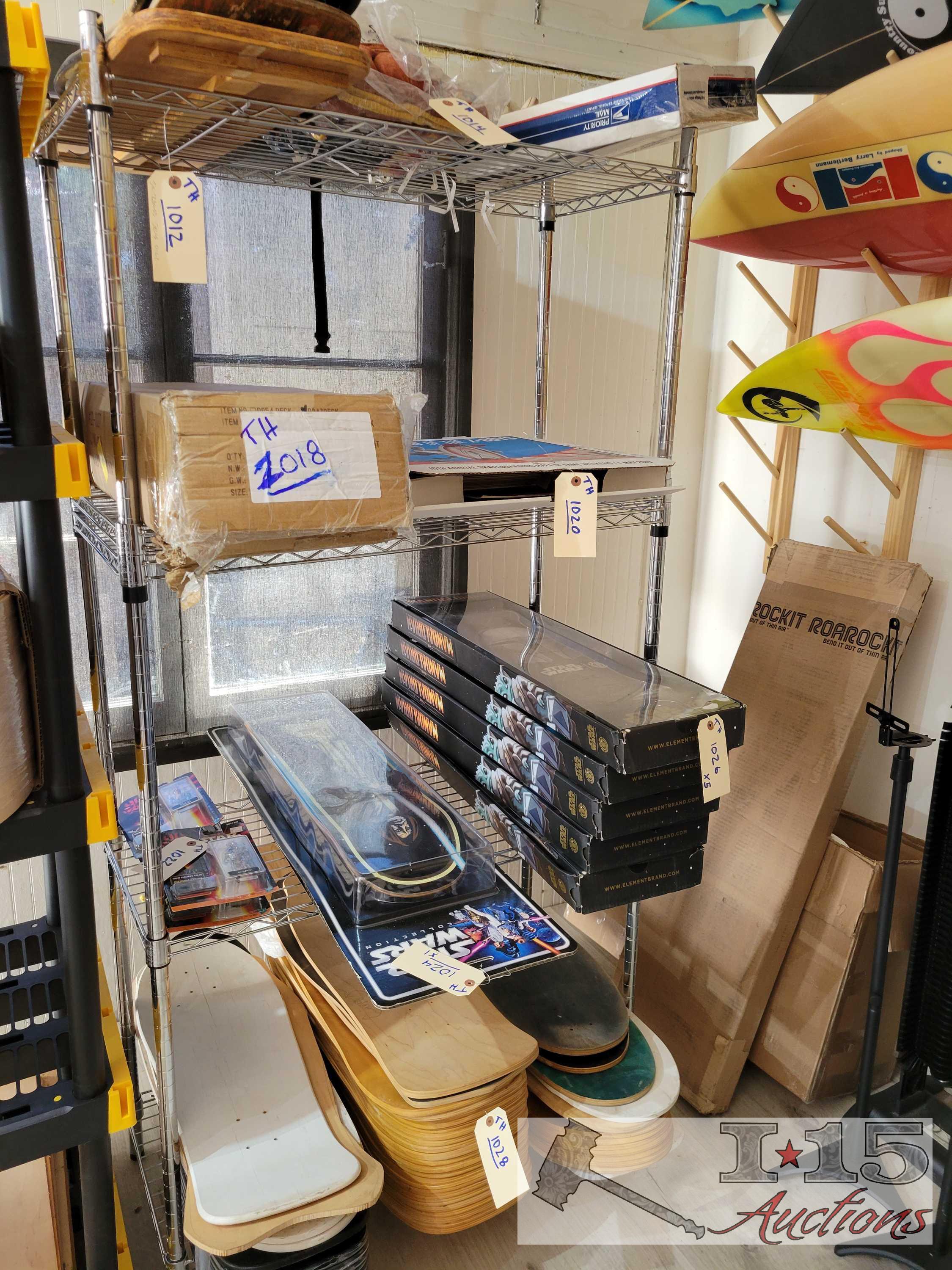 Meigao Metal 5 Tier Shelving System Proxibid