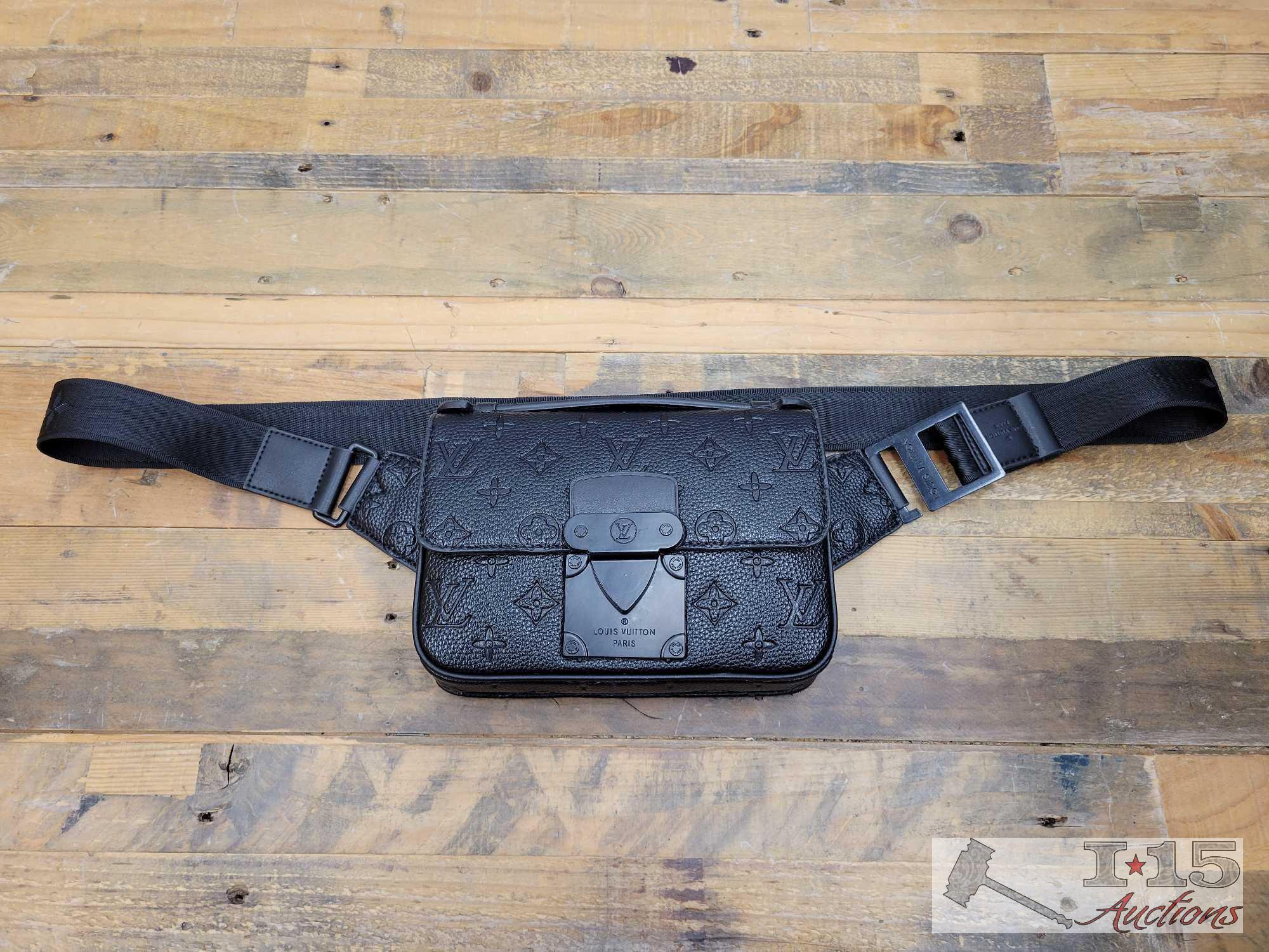 Louis Vuitton Monogram Fanny Pack / Waist Belt Bag sold at auction