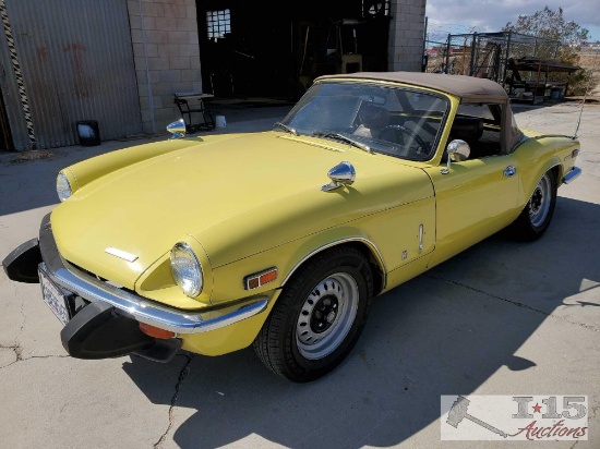 1974 Triumph Spitfire 1500 Roadster - See Video!