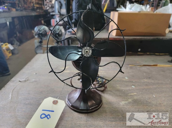 Antique Gem Fan