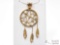 14k Gold Diamond Dream Catcher Pendant, 12.3g