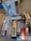 Model Ships, Tanks and a Airplane in Boxes