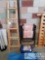 Wooden Ladder, 2 Folding Chairs, Sleeping Bag