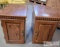 2 Wood End Tables
