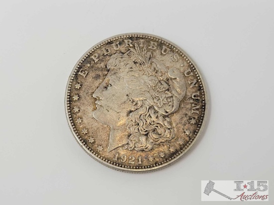 1921 Morgan Silver Dollar