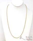 14k Gold Mariner Chain, 10.5g