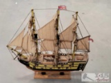 H.M.S Victory Wooden Sailboat