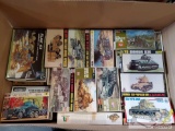 Box Full of Model Vehicles