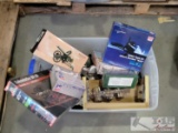 Tote of Model Train, Planes and Cars