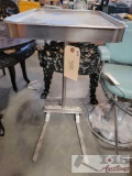 Metal Medical Bedside Tray
