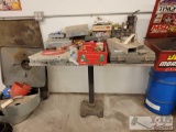 Metal Table with Miscellaneous Hardware