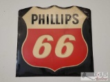Single Sided Plastic Phillips 66 Sign