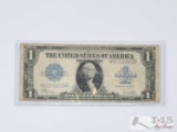1923 $1 Dollar Blue Seal Banknote