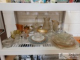 Glass Trays, Vases, Pitchers, Bowls, Cups & Lids