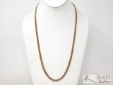 10K Gold Link Chain, 24g