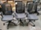 Three Allsteel Office Chairs