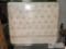 Pier 1 Imports Cream Diamond Pattern Headboard