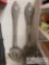 Hanging Giant Metal Spoon and Fork