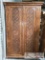 Vintage Carved Wood Armoire