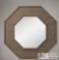 Reclaimed Wood SALVAGED OCTAGONAL MIRROR from Restoration Hardware