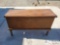 English Elmwood Blanket Chest on Stand