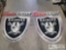 (2) Raiders Coors Light Metal Signs