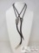 (2) Sterling Silver Bolo Ties