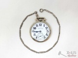 VINTAGE AUTHENTIC Illinois Bunn Special 21Jewels 60 Hours Pocket Watch