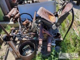 Tractor Seat, Roll Cart, Air Cleaner, and Misc Parts