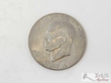 40% Silver 1974 Eisenhower Dollar