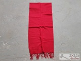 Not Authenticated Valentino Red Scarf