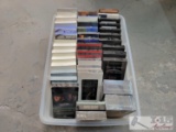 Tote of VHS Tapes
