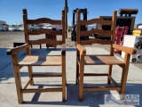 Two Wooden Chairs