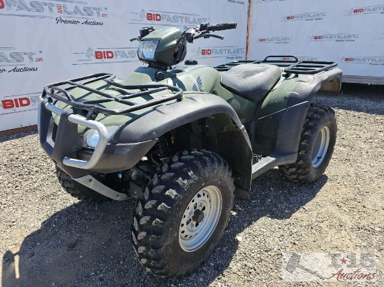 2009 Honda TRX500F Quad