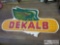 Vintage Dekalb Corn Seed Sign