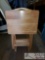 4 TV Dinner Tables with Storage Rack