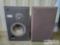 2 JBL L19 System Impedence 8 Ohms Speakers