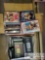 2 Boxes of VHS and DVDs