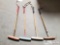 4 Vintage Polo Mallets