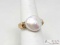 10k Gold Pearl Ring, 4g
