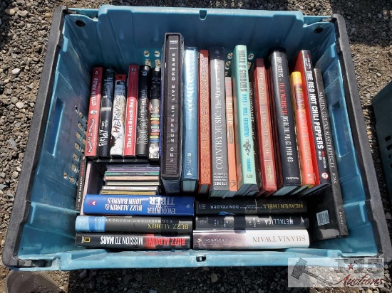 Lot of SIGNED Books and CDs