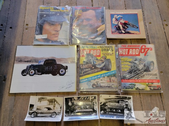 Magazines and Car Photos