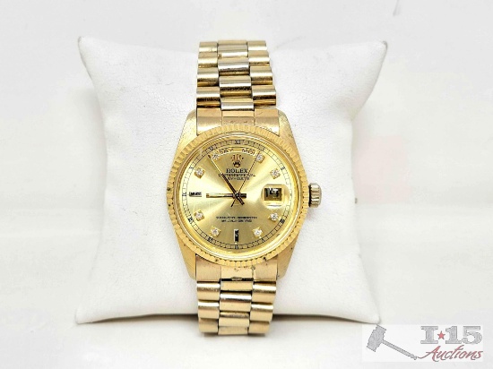 NOT-AUTHENTICATED!!! Rolex Watch
