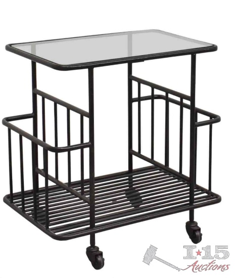 Pottery Barn Metal Accent Cart