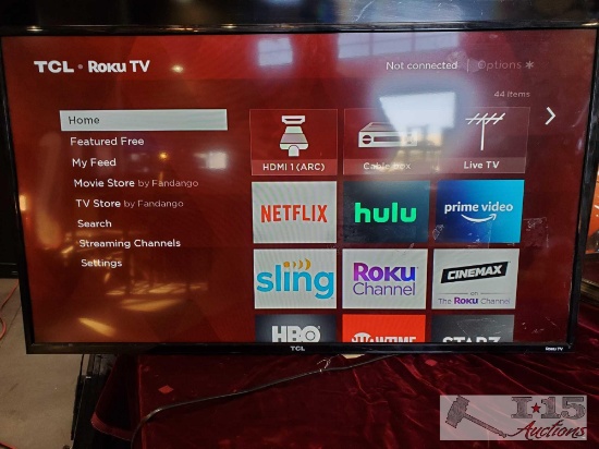40" TCL TV