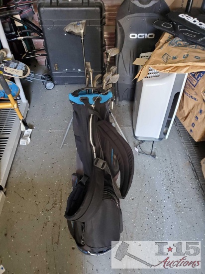 Ping Golf Bag & Golf Clubs
