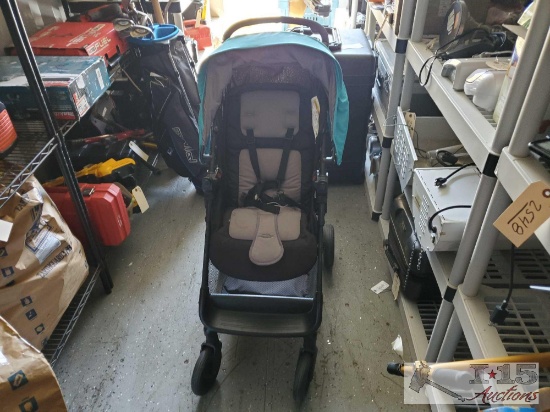Safety 1st Teal and Black Stroller