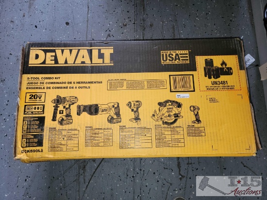 Dewalt 5 Tool Combo Kit