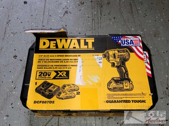 Dewalt 3-Speed Brushless Impact Driver Kit